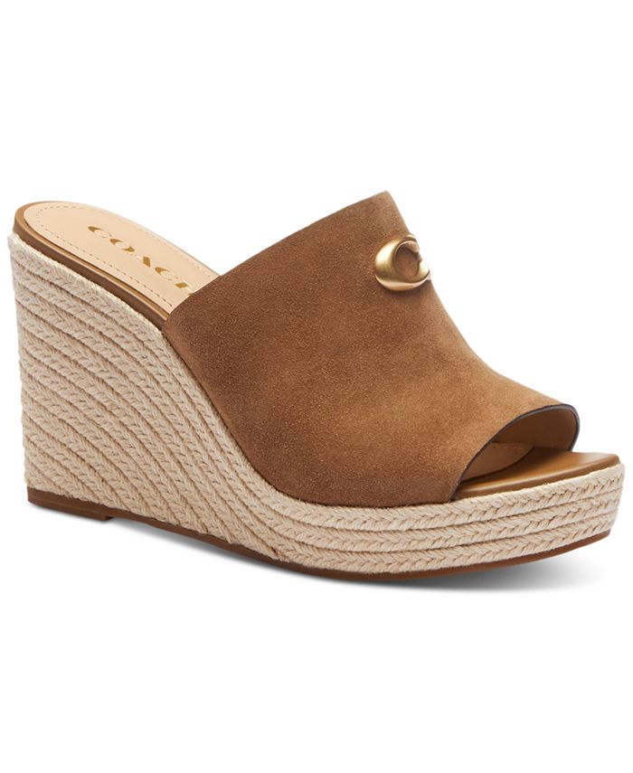 Rockport Women's Total Motion Amara Slide Espadrille Wedge Sandal, Snake Leather, 11