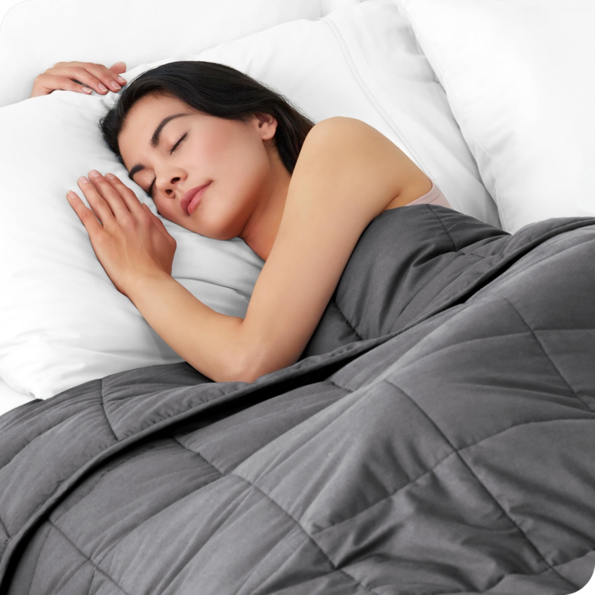 Bare Home Weighted Blanket, 25lbs (80