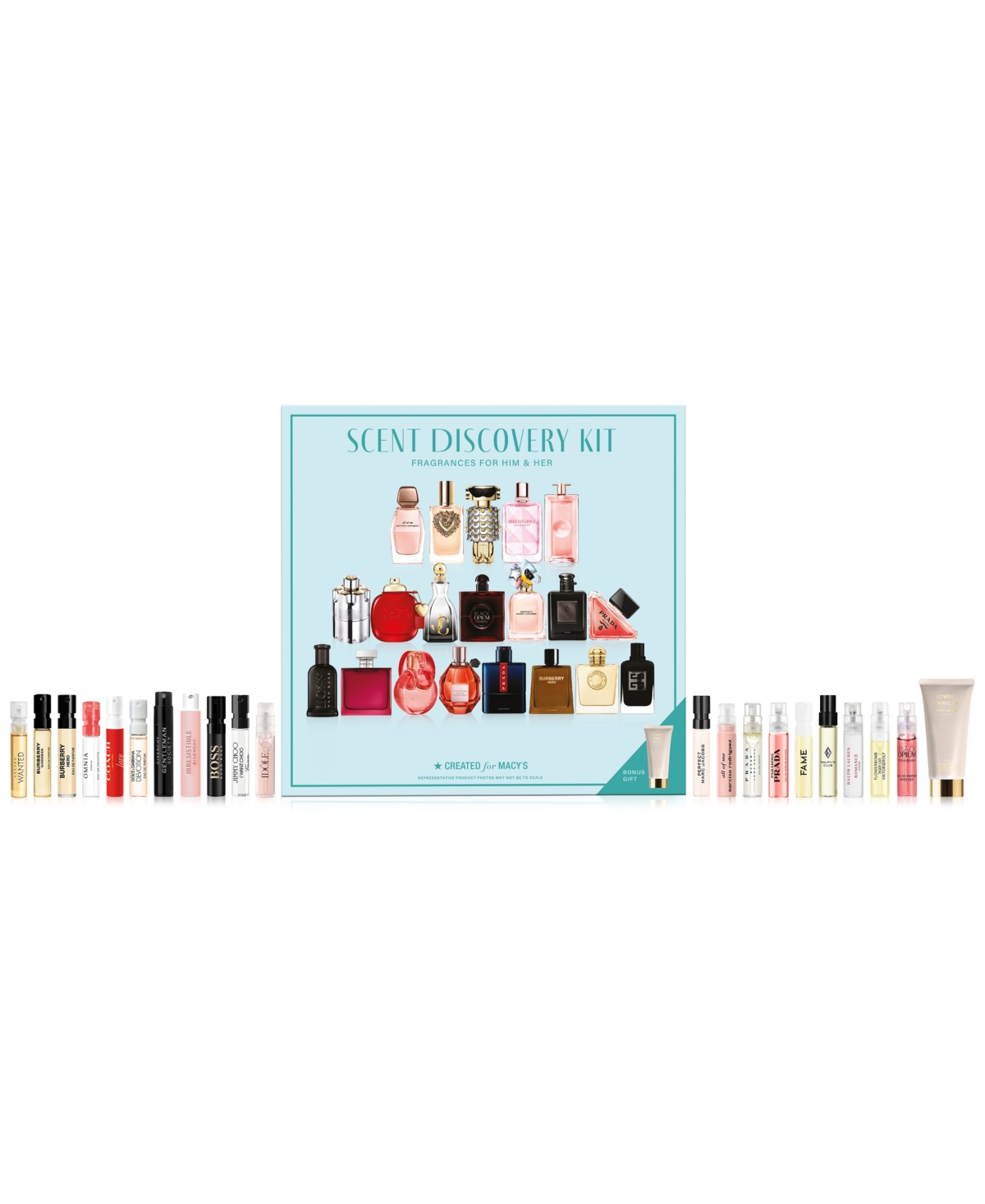 Shop Created For Macy's 21-pc. Fragrance Sampler Set For Him & Her,  In No Color