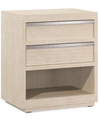 Solaria Two-Drawer Nightstand