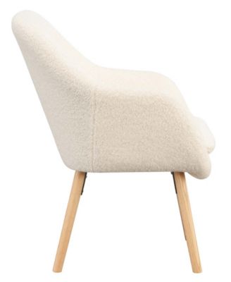 25.25" Sherpa Charlotte Sherpa Accent Chair