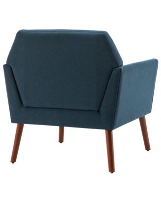 30" Polyester Andy Mid Century Modern Accent Lounge Armchair