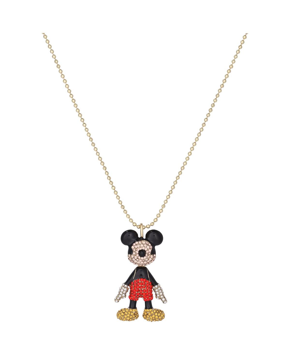 Women's Baublebar Mickey Mouse 3D Necklace - Red