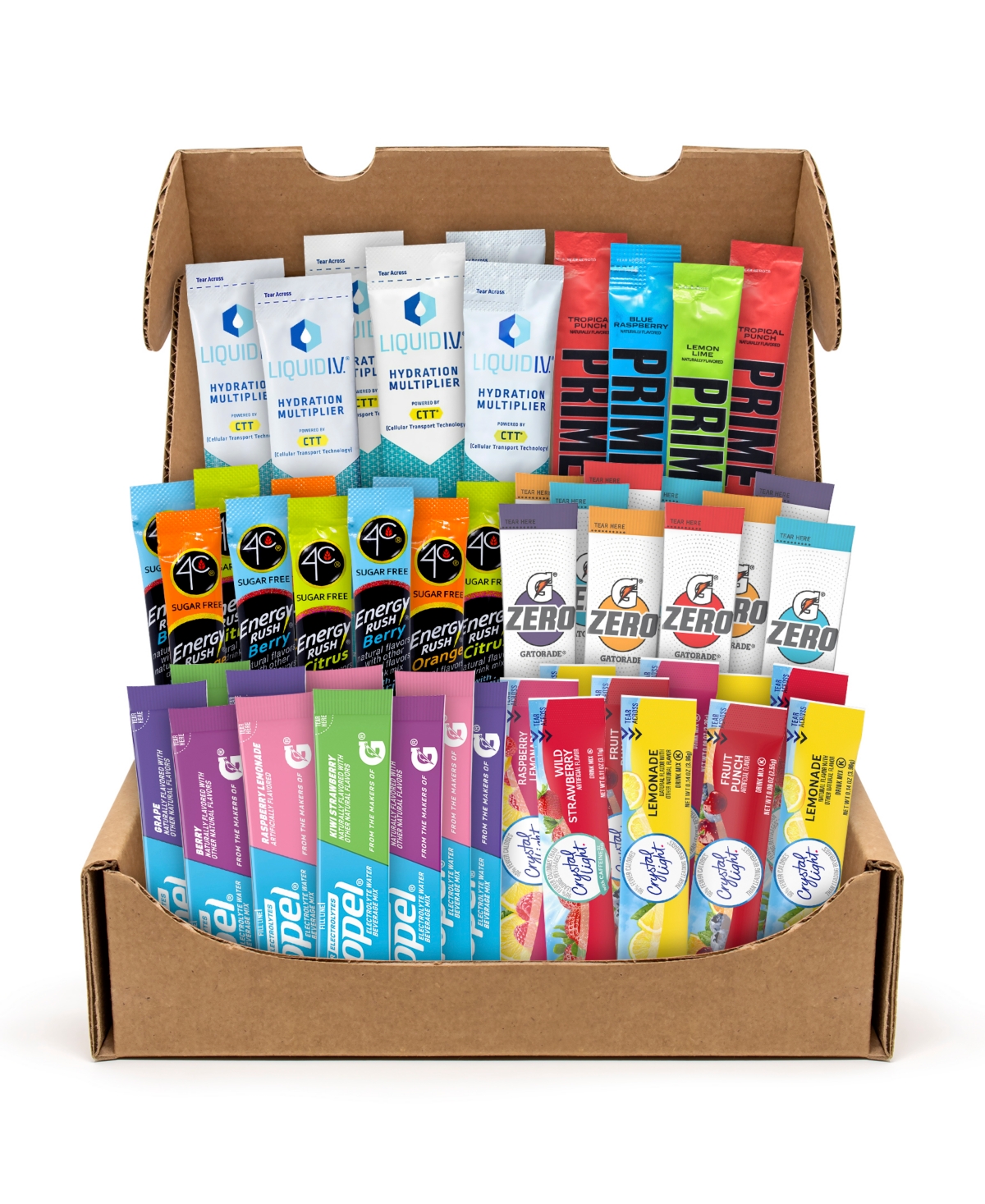 Snackboxpros Drink Mix Snack Box, 50 Pieces In No Color