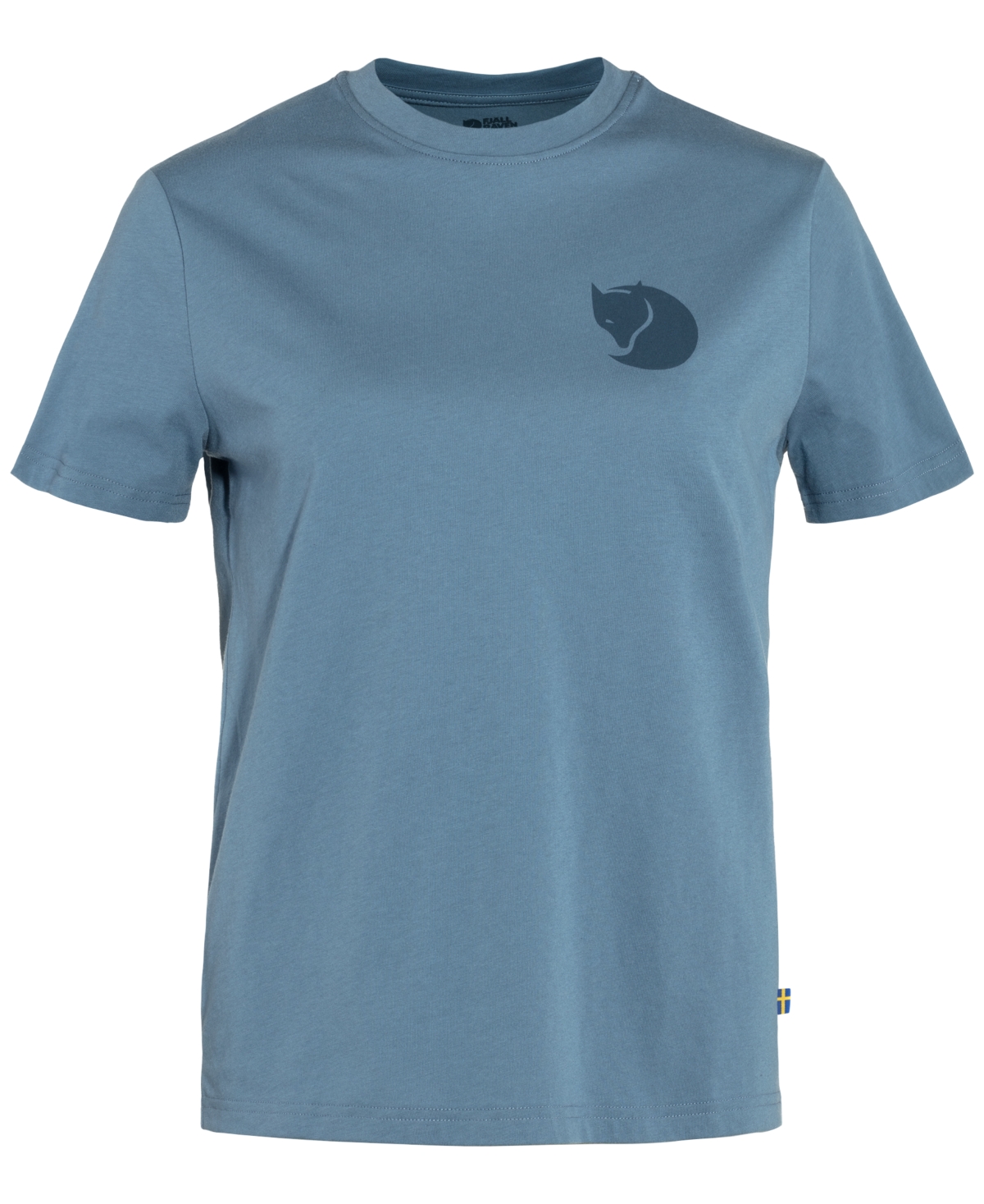 Fjall Raven Women's Fox Logo Crewneck Short-sleeve T-shirt In Blue