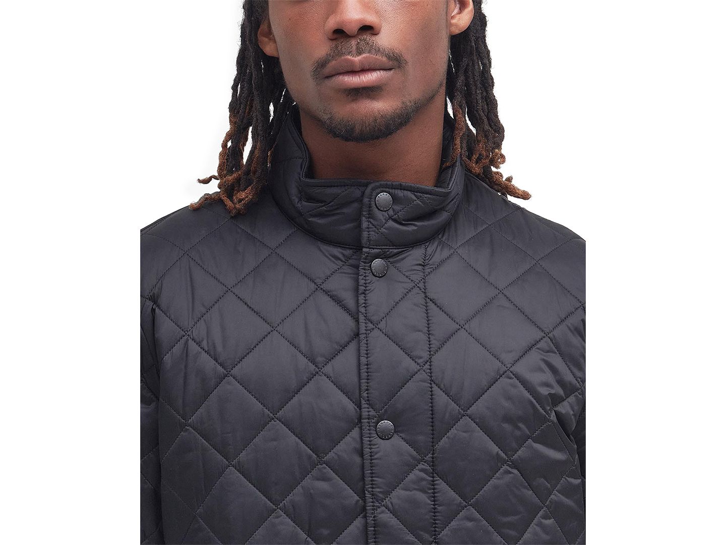 Мужская куртка Barbour Flyweight Chelsea, цвет: Чёрный — фото 3