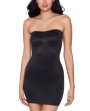 InstantFigure Women's Compression Shaping Strapless Tube Dress