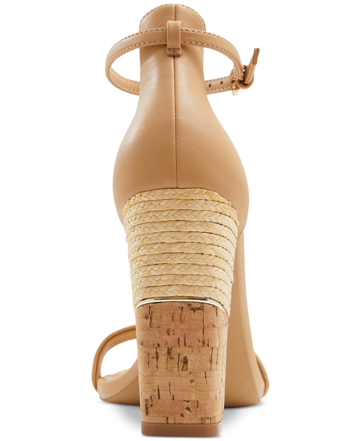 Shop Aldo Women's Hazelia Two-piece Dress Sandals In Dark Beige Smooth