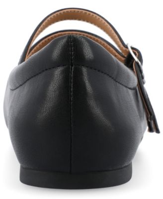 Women's Darlin Multi Strap Mary Jane Square Toe Flats