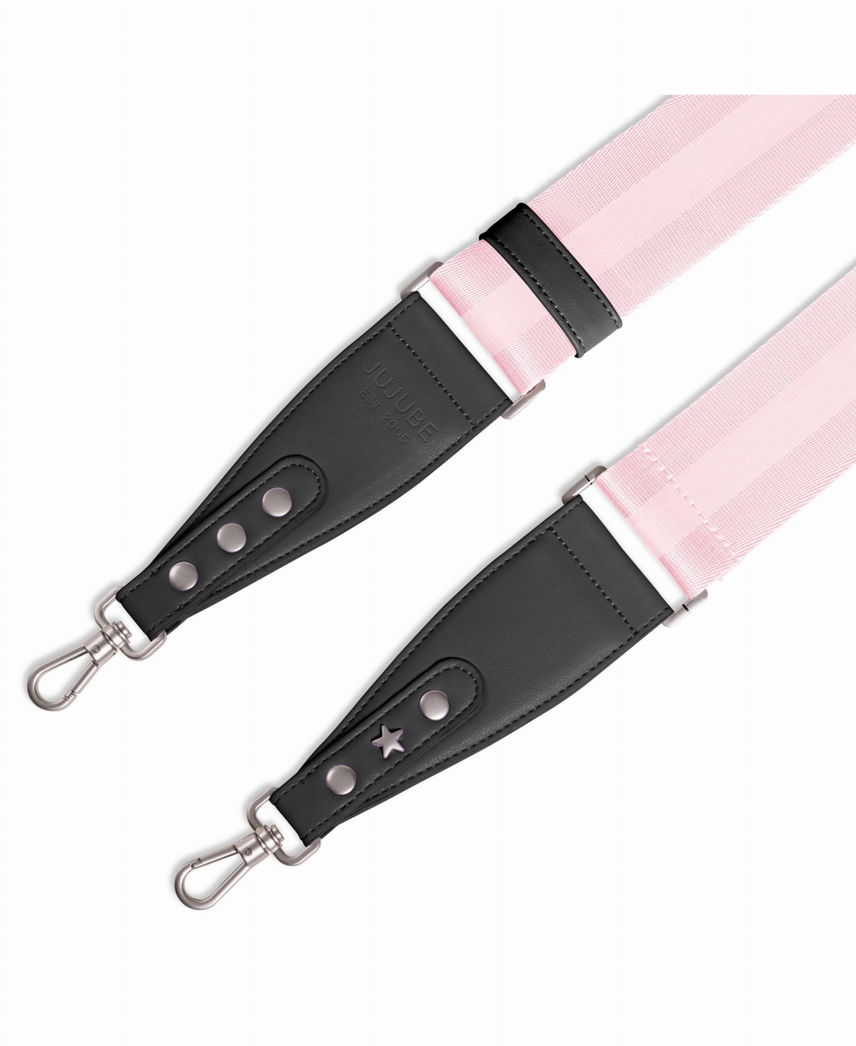 Shop Ju-ju-be Woven Strap In Pink With Black