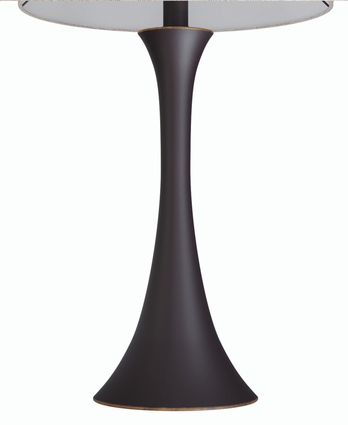Lumisource Lenuxe 24.25" Metal Table Lamp In Bronze,natural Tan