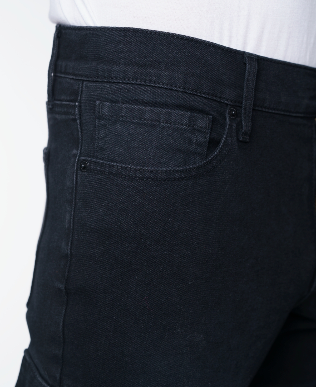 Lazer Men's Skinny Fit Cargo Moto Stretch Jeans