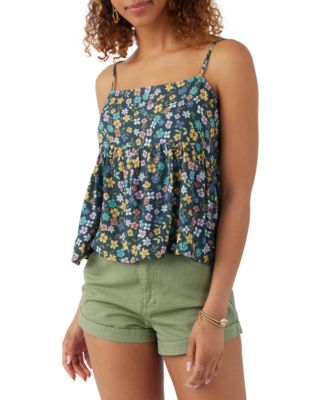 O'Neill - Juniors' Astoria Layla Sleeveless Woven Tank Top