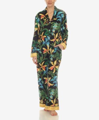Women's 2-Piece Wildflower Print Pajama Set