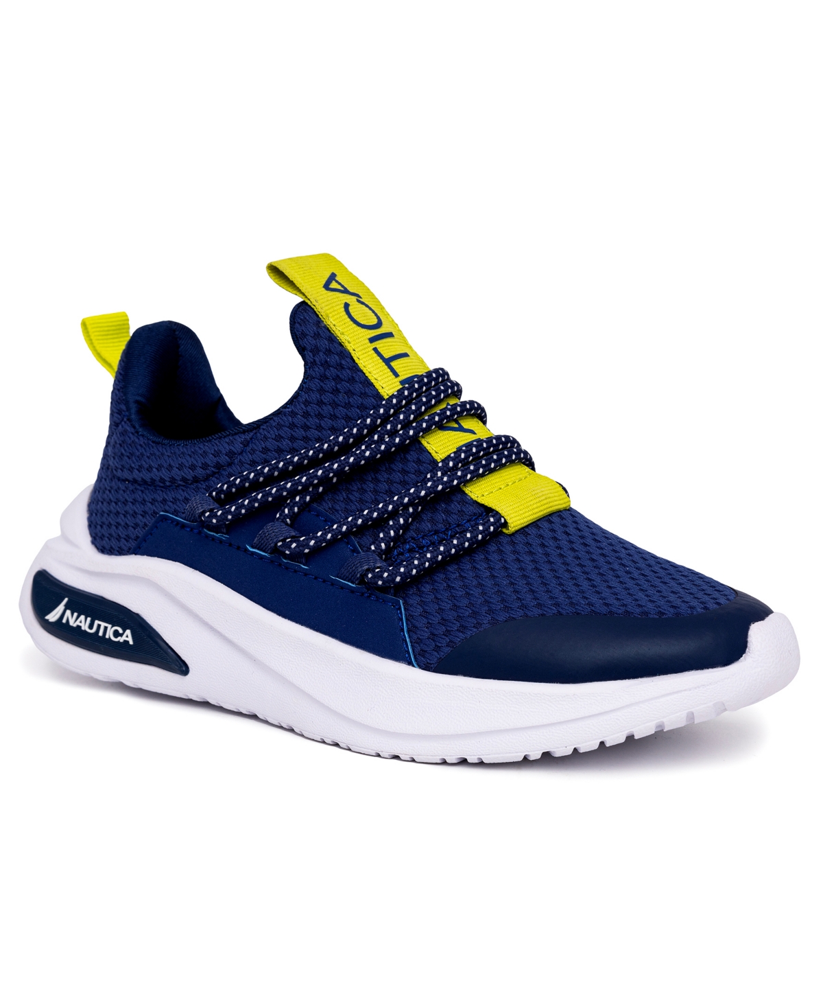 Shop Nautica Little And Big Boys Swimm Athletic Sneakers In Cobalt
