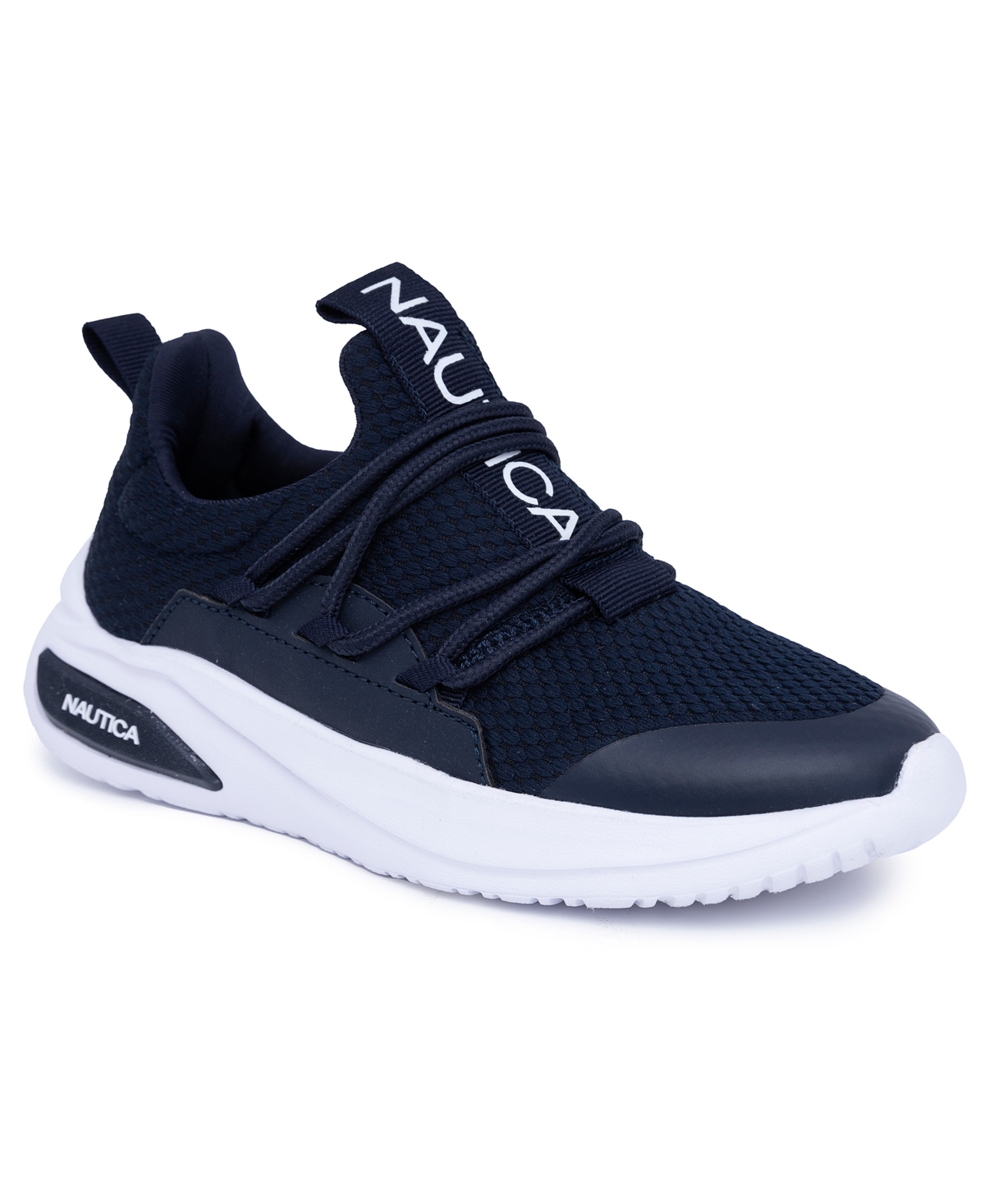 Shop Nautica Little And Big Boys Swimm Athletic Sneakers In Navy