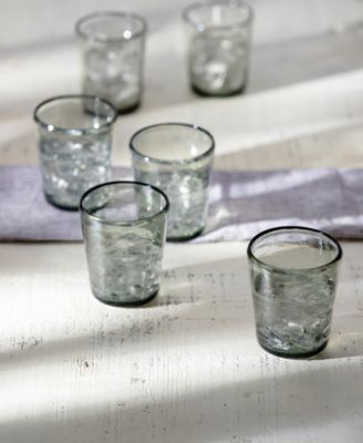 Veranda Double-Old Fashioned Glasses, Set of 6