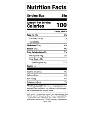 The Dairy Free Collection French Macarons, 15 Count Box