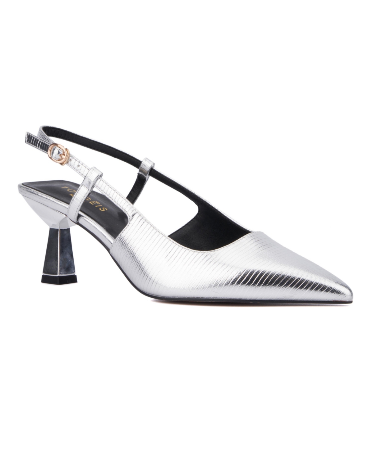 Women's Val Kitten Heel Pump - Silver