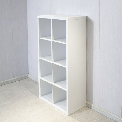  8-Cube Organizer with Open Back Shelves