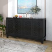 Mirrored credenza shop macys