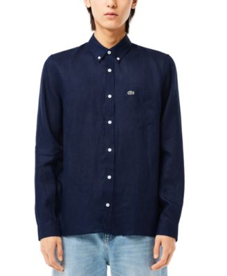 Men's Regular-Fit Linen Shirt