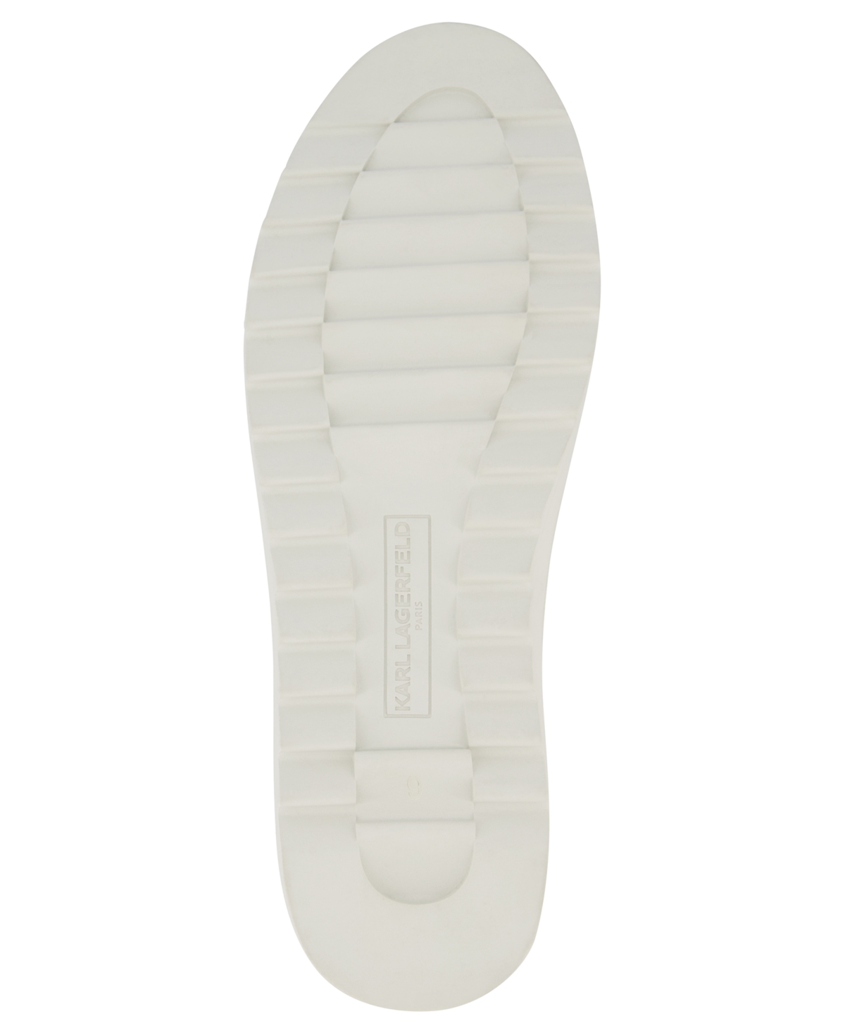 Shop Karl Lagerfeld Men's Suede Plain-toe With Side White Logo Bit Sneaker In Grey