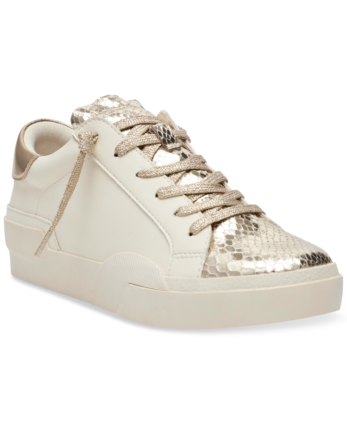 Women's Helix Lace-Up Low-Top Sneakers - Gold Multi