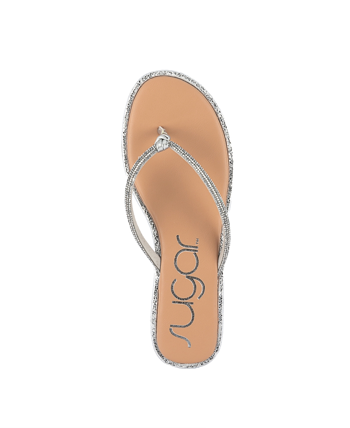Sugar Women's Petition Embellished Flat Sandals