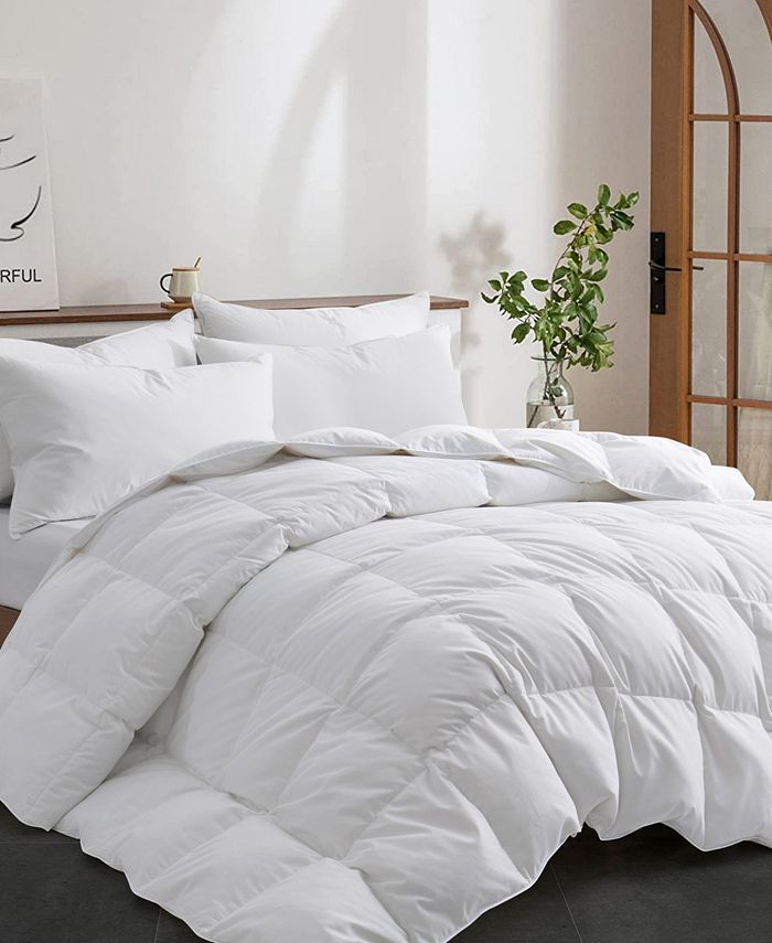 UNIKOME Year Round Feather and Down Comforter, King Macy's