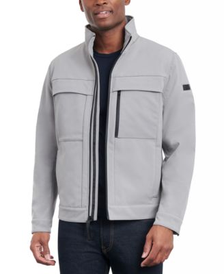 Michael Kors - Men's Dressy Full-Zip Soft Shell Jacket