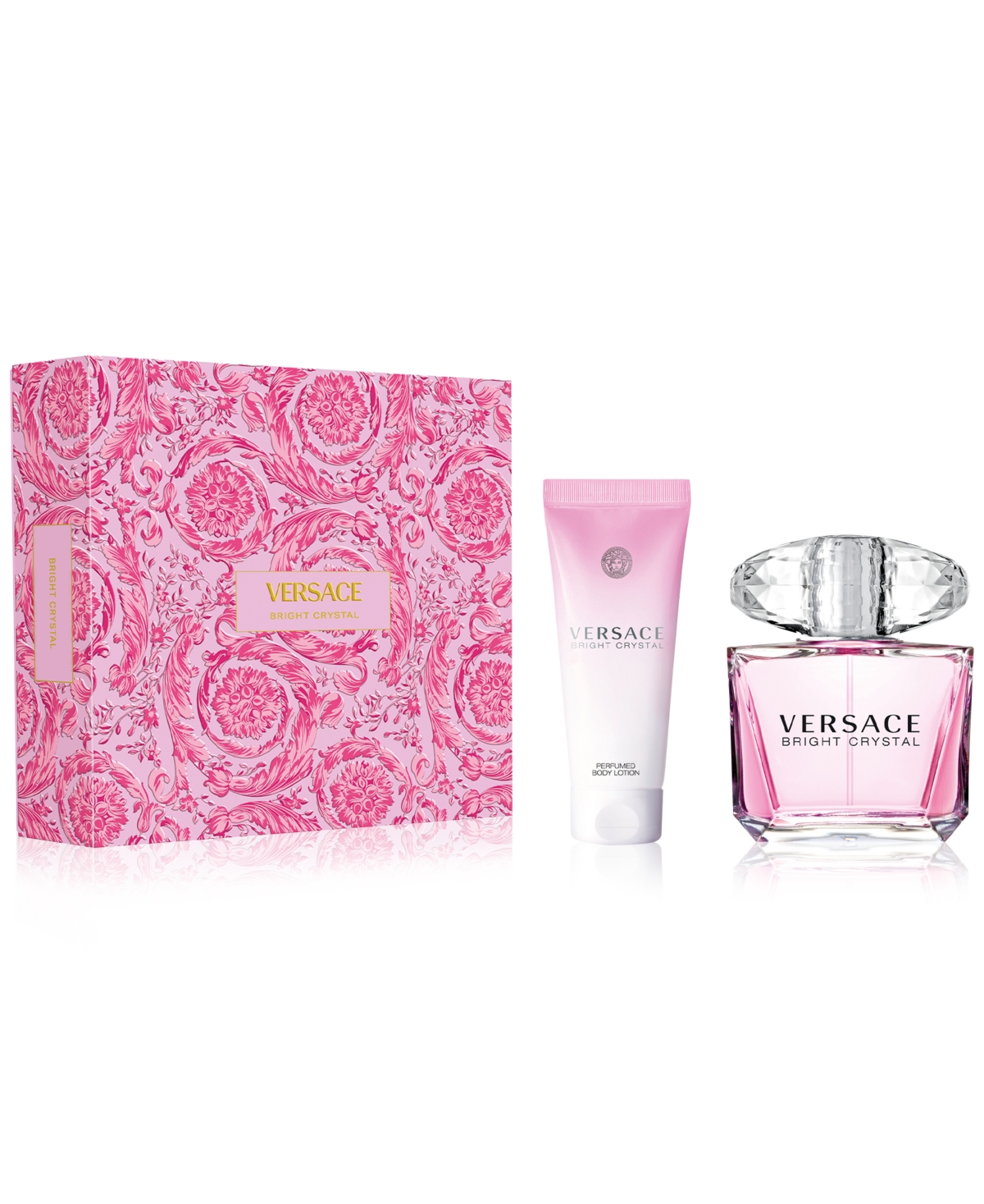 Shop Versace 2-pc. Bright Crystal Eau De Toilette Gift Set, Created For Macy's In No Color