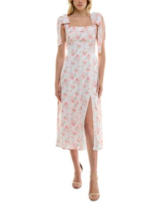 Macy's junior floral dress best sale