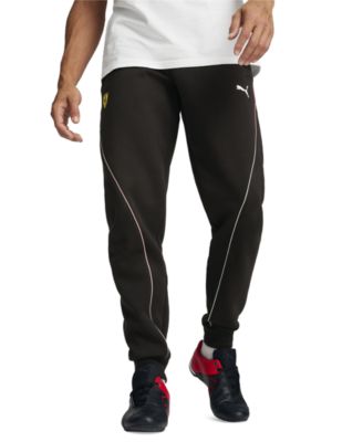 Puma - Men's Ferrari Race Regular-Fit Contrast Piped Fleece Sweatpants