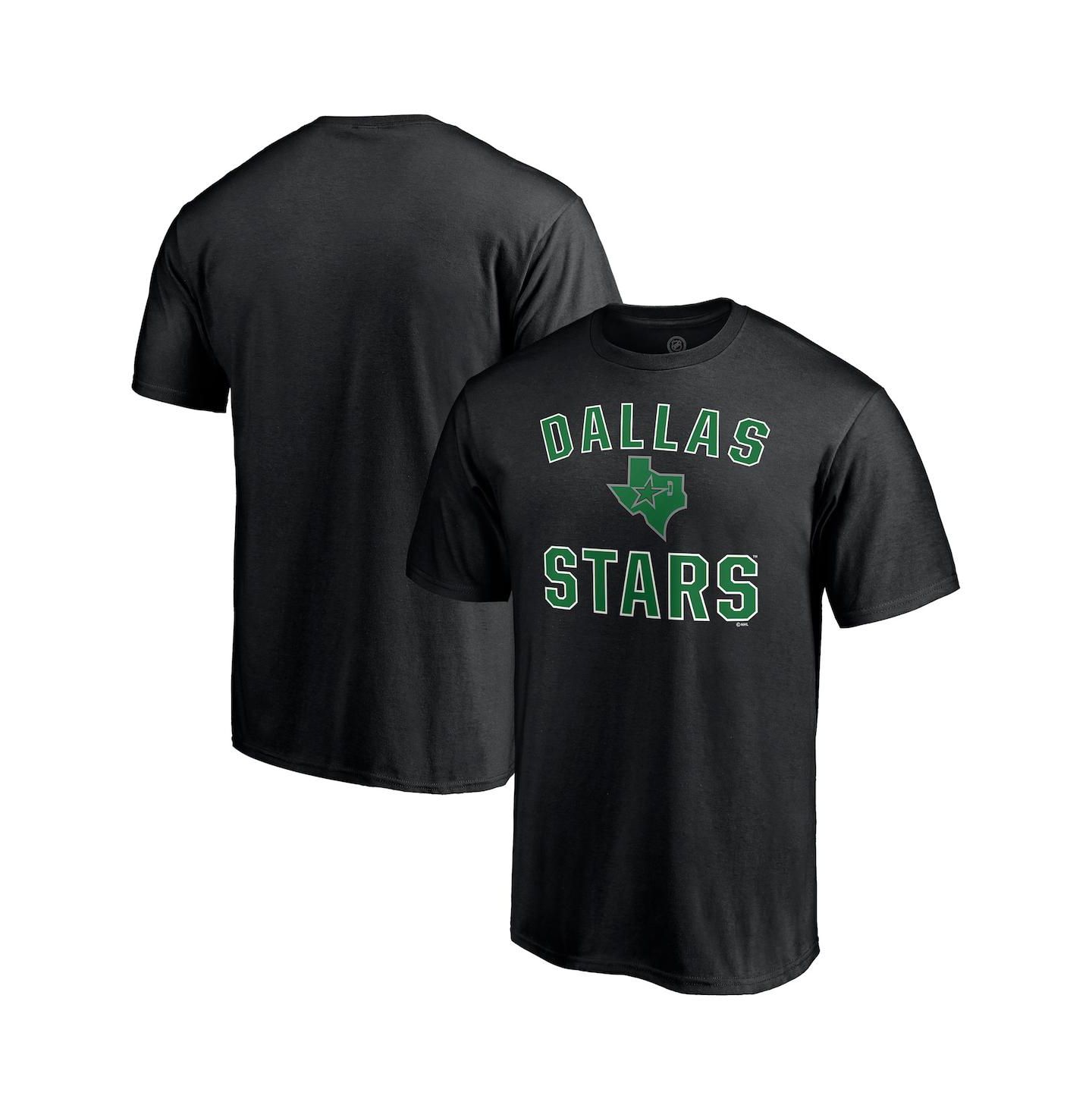 Мужская футболка Fanatics Black Dallas Stars Special Edition Victory Arch — фото 1