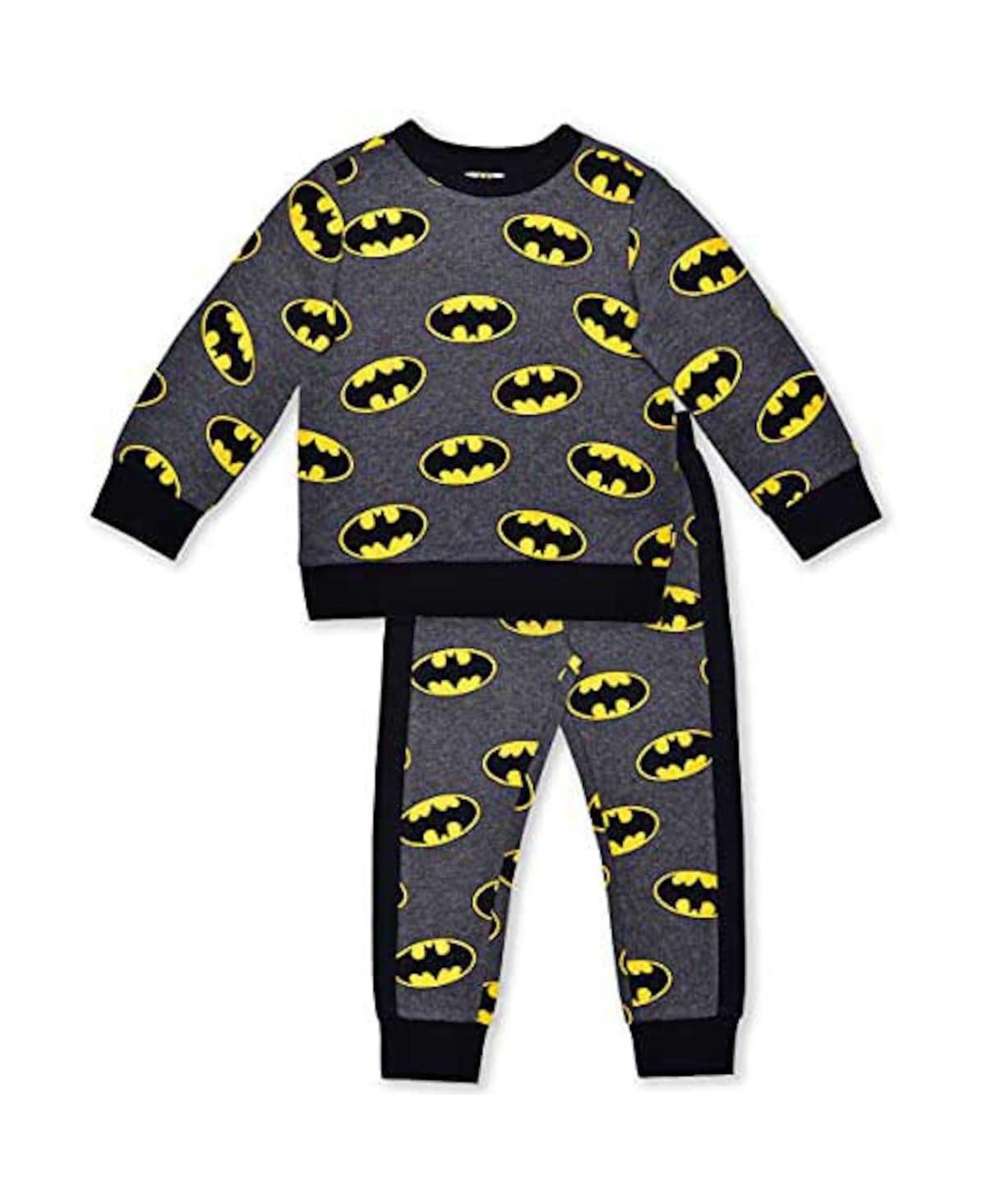 Shop Children's Apparel Network Toddler Gray Batman Pullover Sweatshirt And Joggers Set