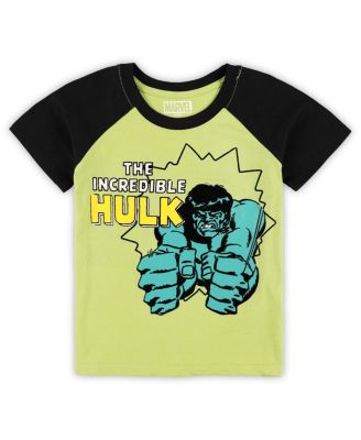 Little Boys and Girls Blue, Red, Green The Avengers Graphic 3-Pack T-shirt Set