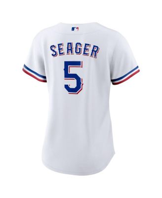 Women's Corey Seager White Texas Rangers Home Replica Player Jersey