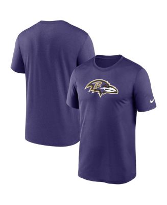 Men's Nike Purple Baltimore Ravens Legend Logo Performance T-shirt - Macy's