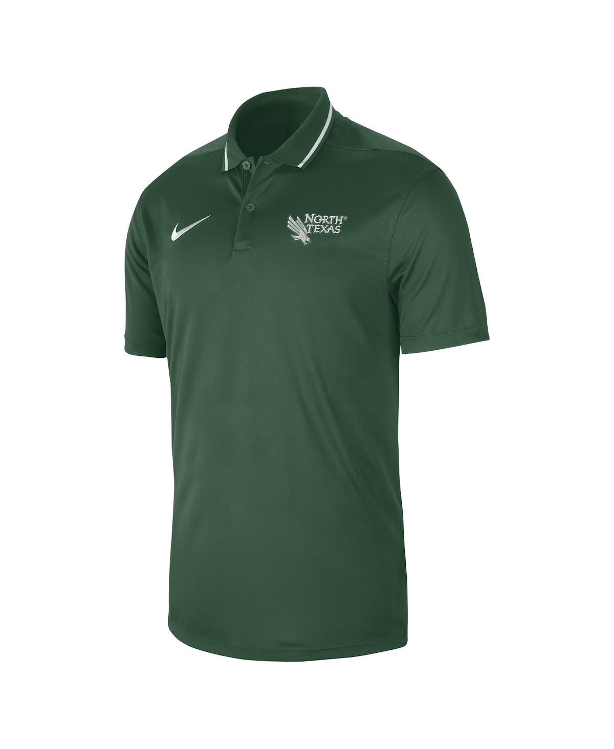 Shop Nike Men's  Kelly Green North Texas Mean Green 2023 Sideline Coaches Performance Polo Shirt