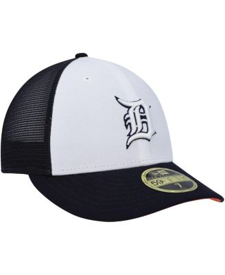 Men's White, Navy Detroit Tigers 2023 On-Field Batting Practice Low Profile 59FIFTY Fitted Hat