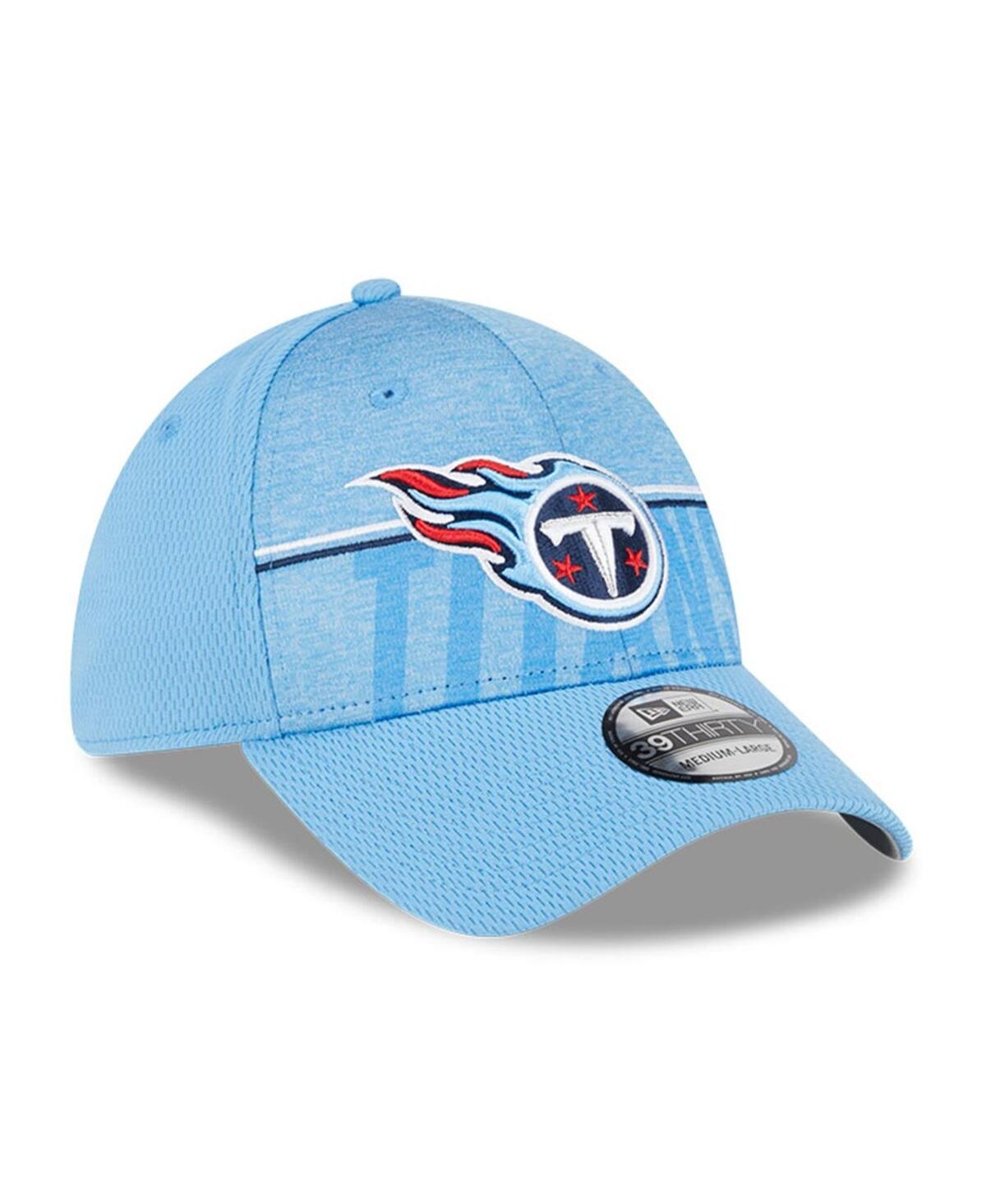 Men's New EraTennessee Titans 2023 Nfl Training Camp 39THIRTY Flex Fit Hat - Light Blue