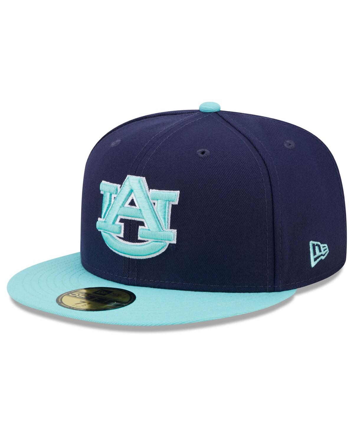 Men's New Era Light Blue Auburn Tigers 59FIFTY Fitted Hat - Light Blue