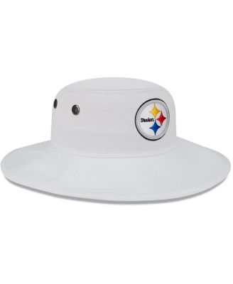 Men's White Pittsburgh Steelers 2023 NFL Training Camp Panama Bucket Hat