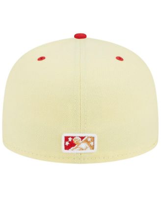 Men's Yellow Augusta GreenJackets Theme Nights Augusta Pimento Cheese 59FIFTY Fitted Hat
