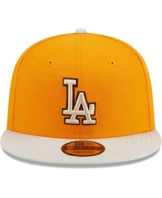 Men's Gold Los Angeles Dodgers Tiramisu 9FIFTY Snapback Hat