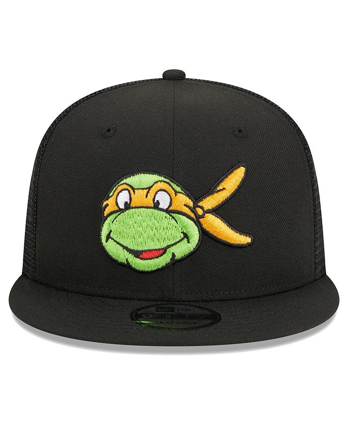 New Era Men's Black Teenage Mutant Ninja Turtles Happy Michelangelo ...