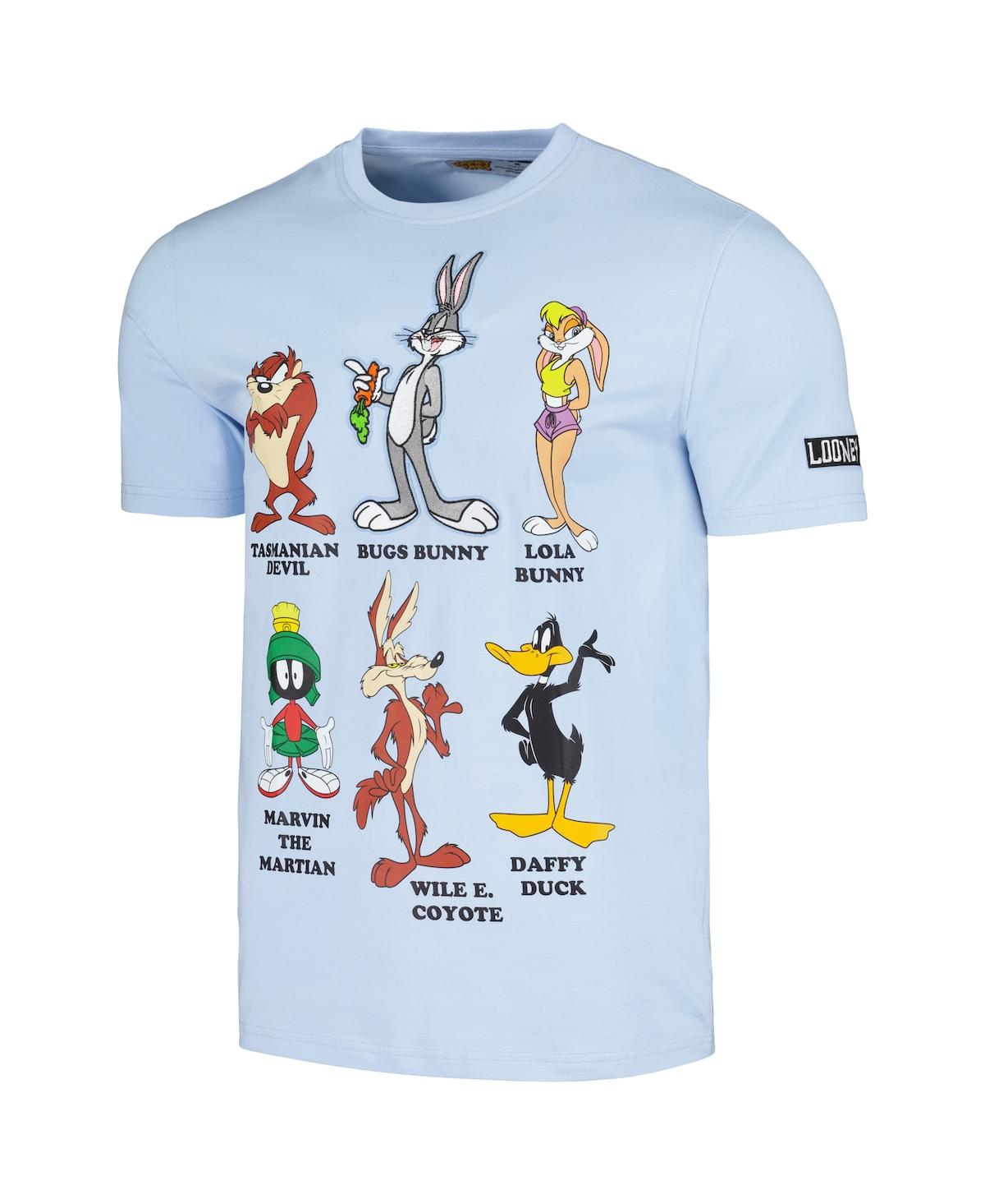 Men's and Women's Freeze MaxLooney Tunes Family Collage T-shirt - Light Blue