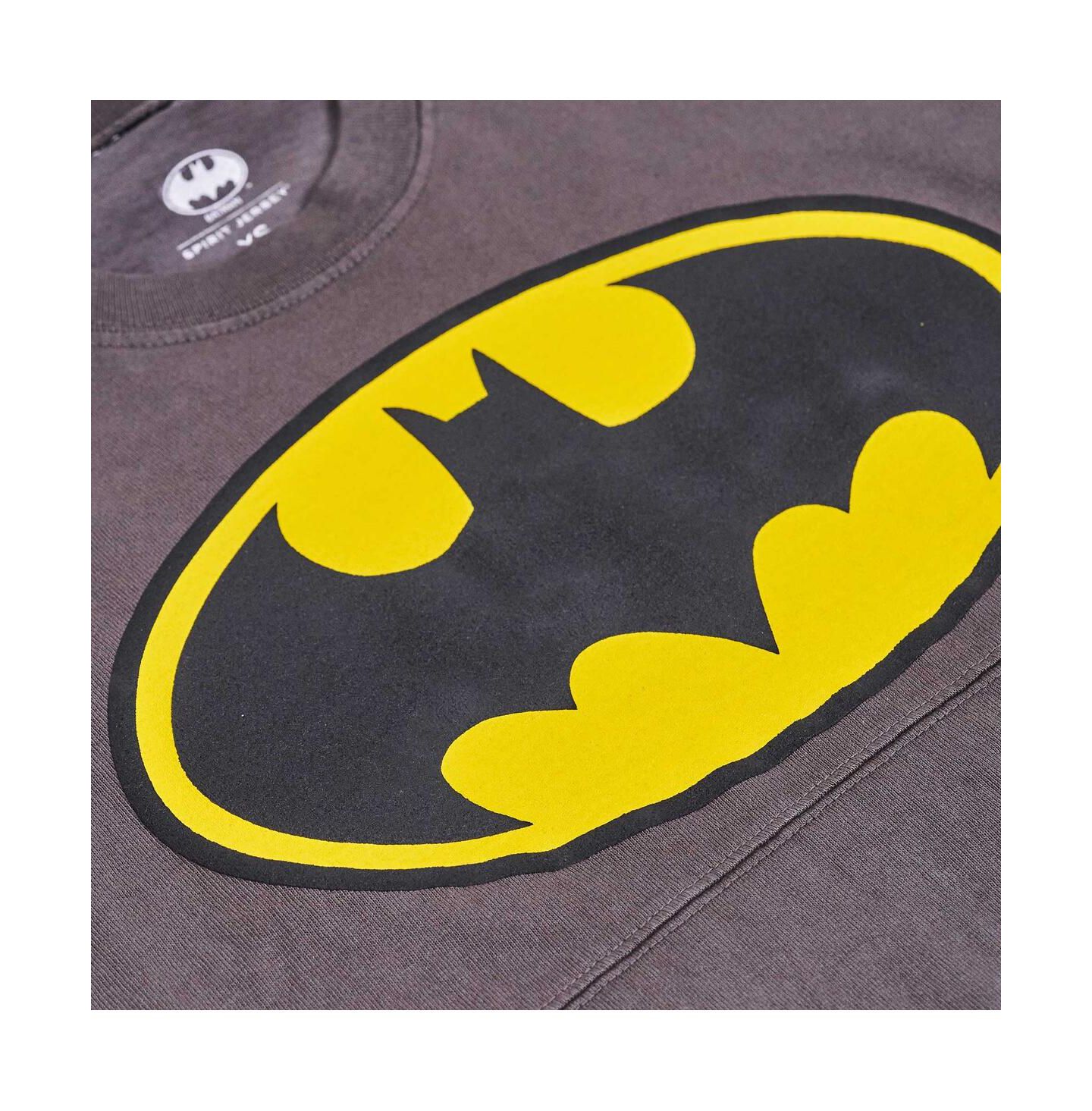 Футболка Spirit Jersey Gray Batman Original Long Sleeve — фото 4
