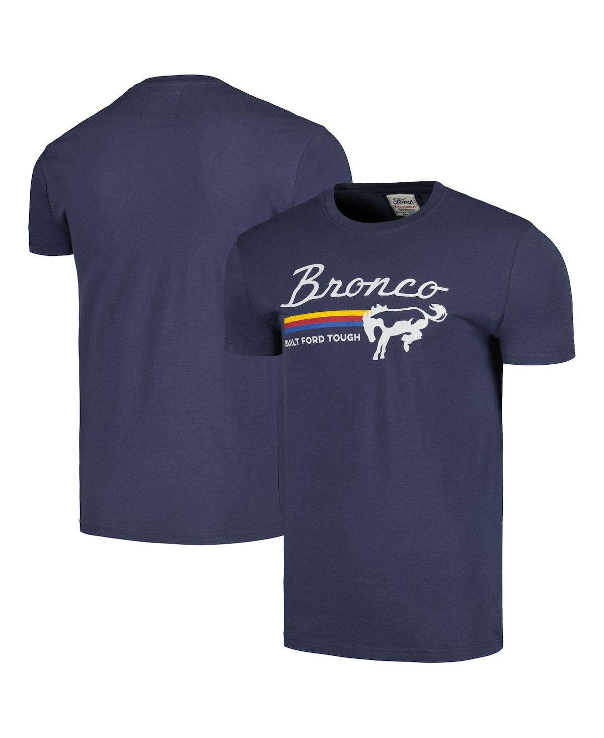 Shop American Needle Men's  Navy Distressed Bronco Brass Tacks T-shirt